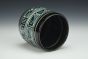 Blue On Black Bulbous Tumbler