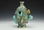 Sea Foam Green Bottle Vase