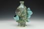 Sea Foam Green Bottle Vase