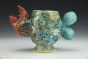 Sea Foam Green Lobster Barnacle Cup