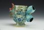 Sea Foam Green Lobster Barnacle Cup