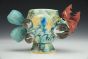 Sea Foam Green Lobster Barnacle Cup