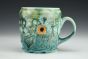 Sea Foam Green Fish Mug