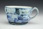 Deep Blue Latte Mug