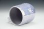 Sparkly Lavender Snowflake Mug