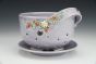 Summer Twilight Berry Bowl And Saucer