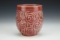 Carved Rose Cup in Wine
