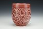 Carved Rose Cup in Wine
