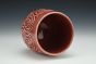 Carved Rose Cup in Wine