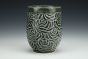 Carved Rose Cup in Creosote