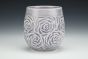 Carved Rose Cup in Lavender