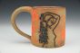 Garden Babe Mug with Orange Flowers
