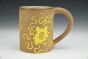 Cheeky Babe Mug with Yellow Flowers