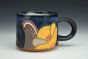 Quail and California Poppies Cup