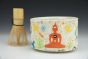 Princess Matcha Bowl with Buddha Motif