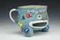 Blue Tripod Alien Mug