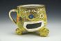 Yellow Tripod Alien Mug