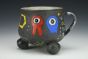 Black Tripod Alien Mug