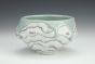 Green and Gray Treeline Dessert Bowl