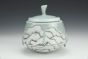 Tea Jar with Trees and Mountains
