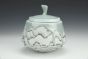 Tea Jar with Trees and Mountains