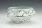 Green and Gray Treeline Dessert Bowl
