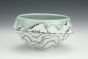 Green and Gray Treeline Dessert Bowl