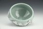 Green and Gray Treeline Dessert Bowl