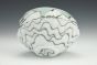 Green and Gray Treeline Dessert Bowl