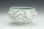 Green and Gray Treeline Dessert Bowl