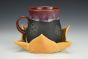 Bee Mug and Sunflower Saucer