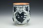 Sgraffito Monstera Sipper