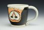 Right Side Up, Up Side Down Barn Owl Mug