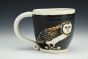 Right Side Up, Up Side Down Barn Owl Mug