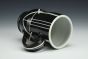 Black and White Bodice Cup