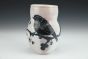 Black Nuthatch and Bittersweet Vase