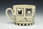 Froggy Reading and Record Mug