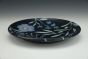 Black Garden Deep Lunch Plate
