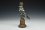 Downy Woodpecker Candlestick