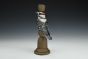 Downy Woodpecker Candlestick