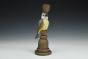 Tufted Titmouse Candlestick