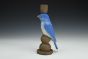 Mountain Bluebird Candlestick