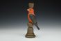 Scarlet Tanager Candlestick