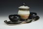 Jar with Two Bowls on a Tray