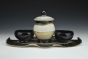 Jar with Two Bowls on a Tray
