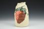 Strawberry Portrait - Coil Built Vase