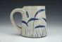 Mug with Grass Brushworks
