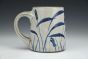 Mug with Grass Brushworks