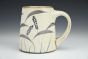 Mug with Grass Brushworks