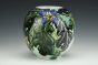 Blue Acorns Vase